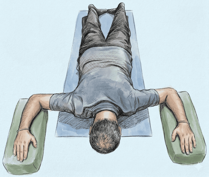 Modified Floor Block with Crocodile Breathing - Egoscue E-cise